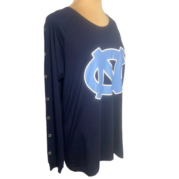 Pink Victoria’s Secret Collegiate Collection North Carolina Long Sleeve Shirt L - Picture 3 of 10